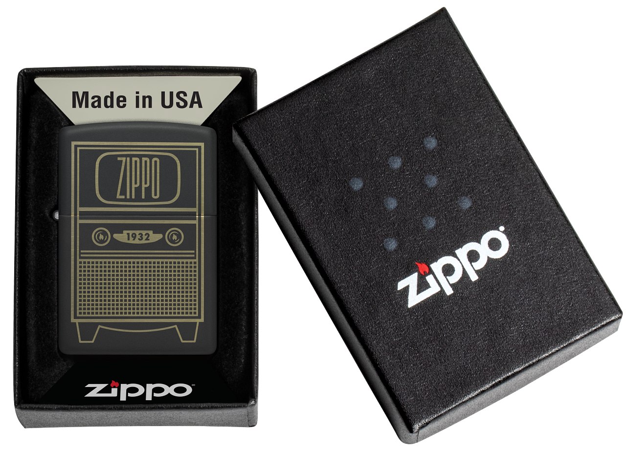 Zippo Vintage TV Design