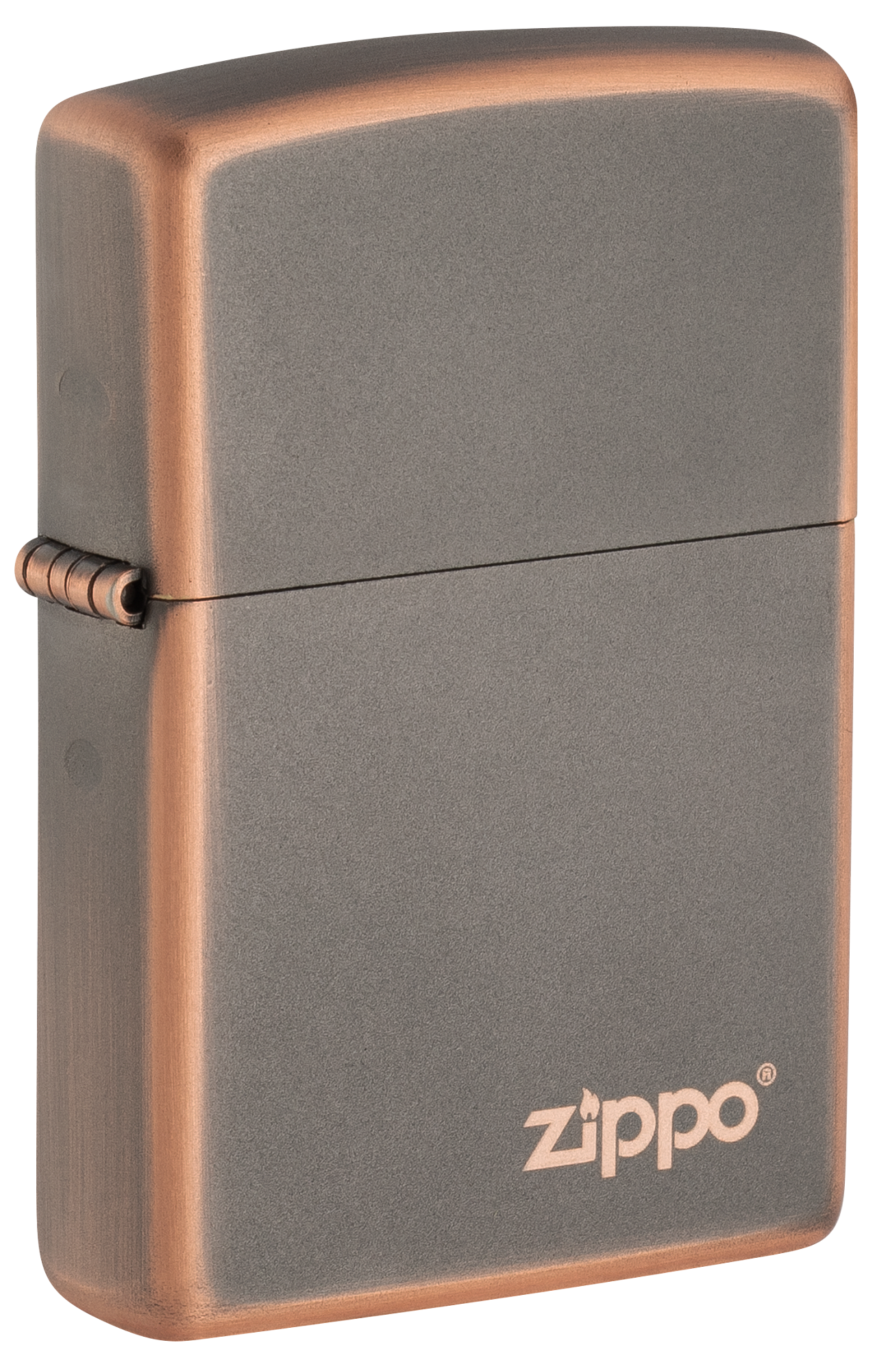 Rustic Bronze Zippo Logo