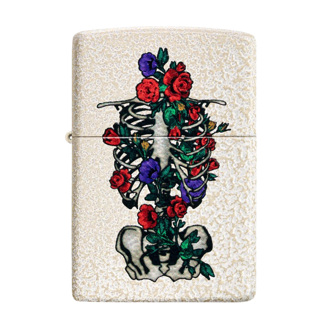 Floral Skeleton Design