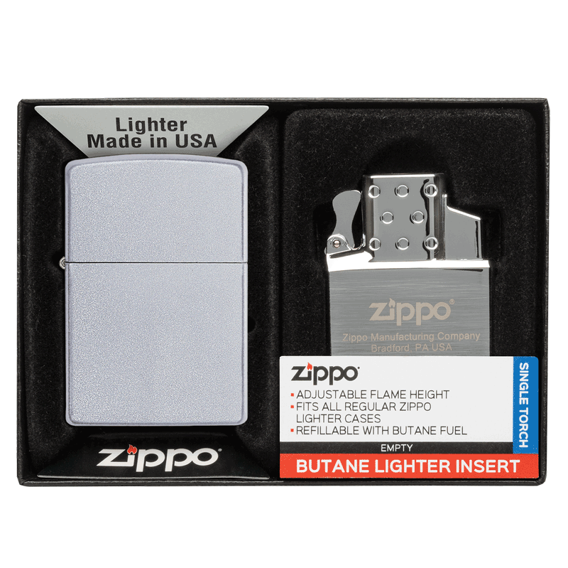 Satin Chrome Butane insert pack