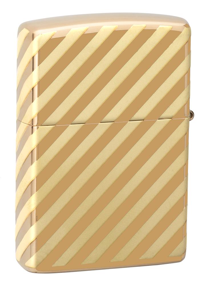 Vintage Zippo Box Top Windproof Lighter Back 3/4 View