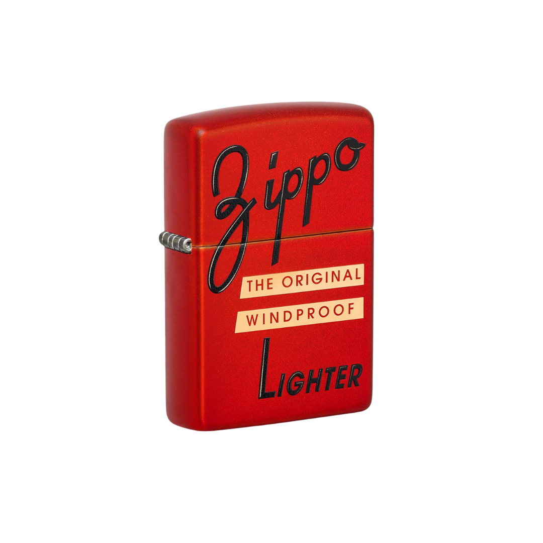 Zippo Red Box Top Design