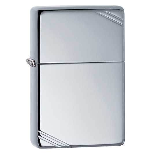 High Polish Chrome Vintage with Slashes