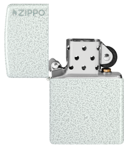 Classic Glacier Zippo Logo
