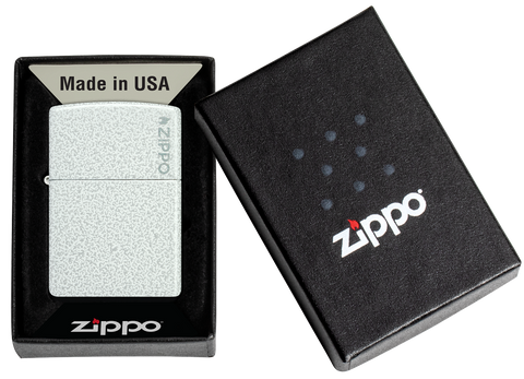 Classic Glacier Zippo Logo