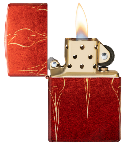 Ombre Zippo Flames