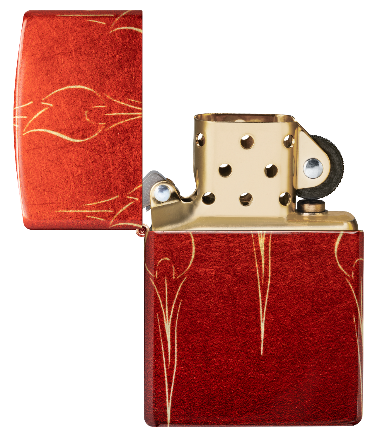 Ombre Zippo Flames