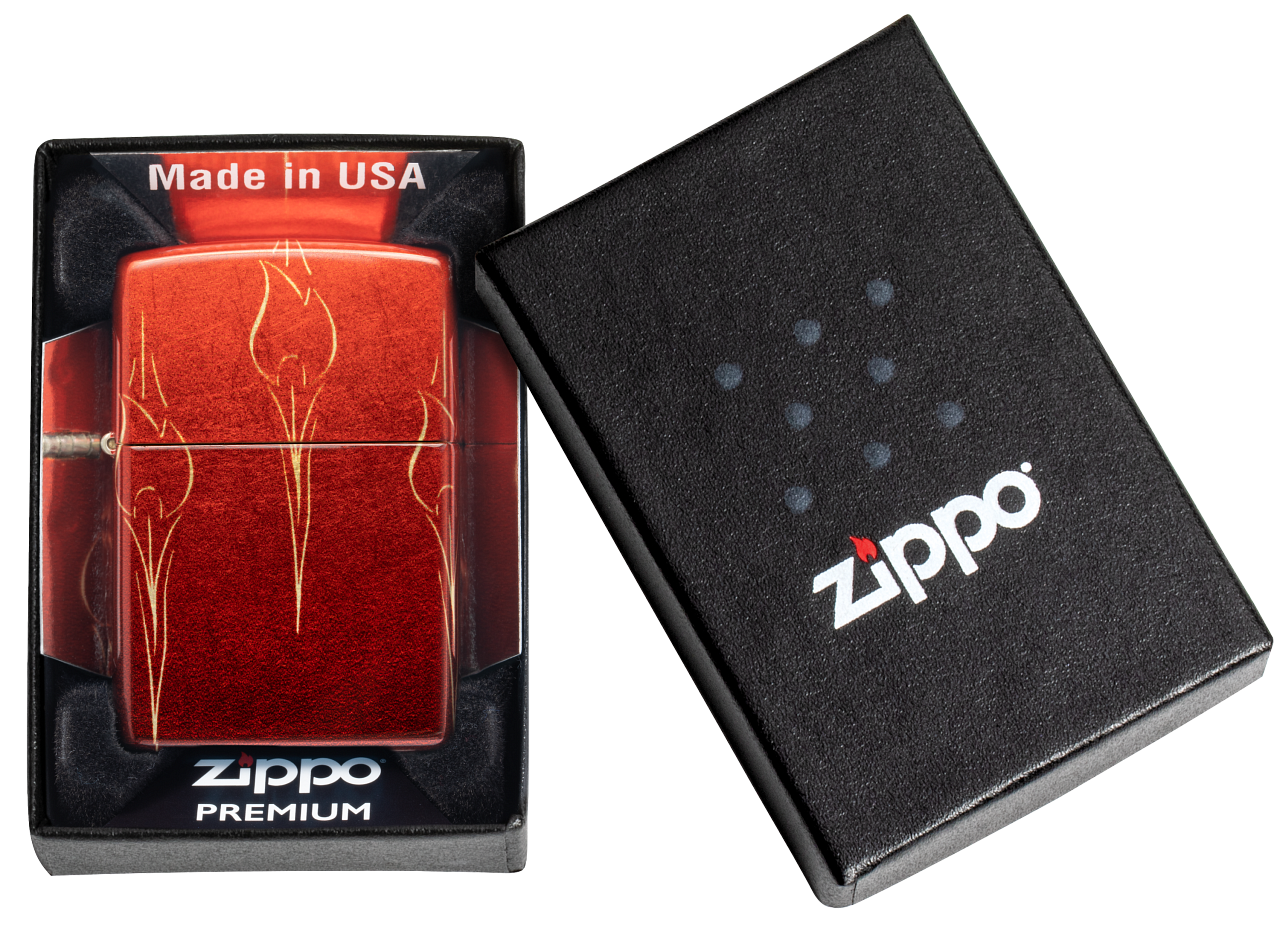 Ombre Zippo Flames