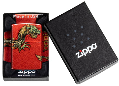 Zippo Dragon Design