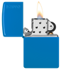 Classic Sky Blue Matte Zippo Logo