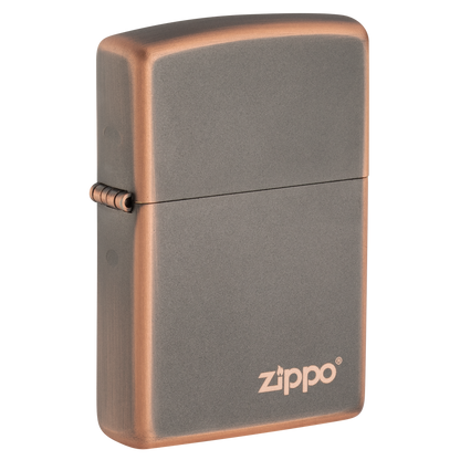 Rustic Bronze Zippo Logo