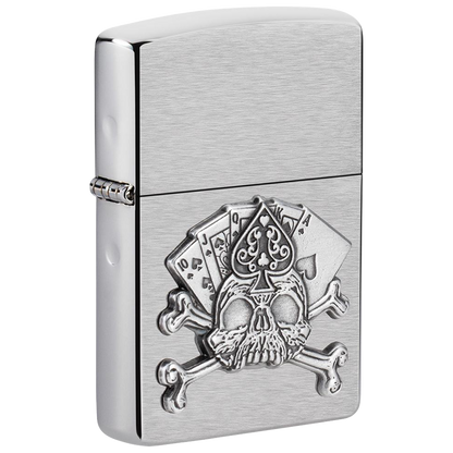 Card Skull Emblem Design