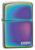 Multi Color Zippo Logo Windproof Lighter 3/4 View