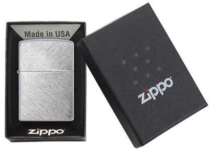 Herringbone Sweep Windproof Lighter in packaging