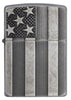28974, American Flag Armor, Deep Carve, Antique Silver Plate, Armor Case