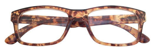 '+3.00 Power Brown Patterned Readers