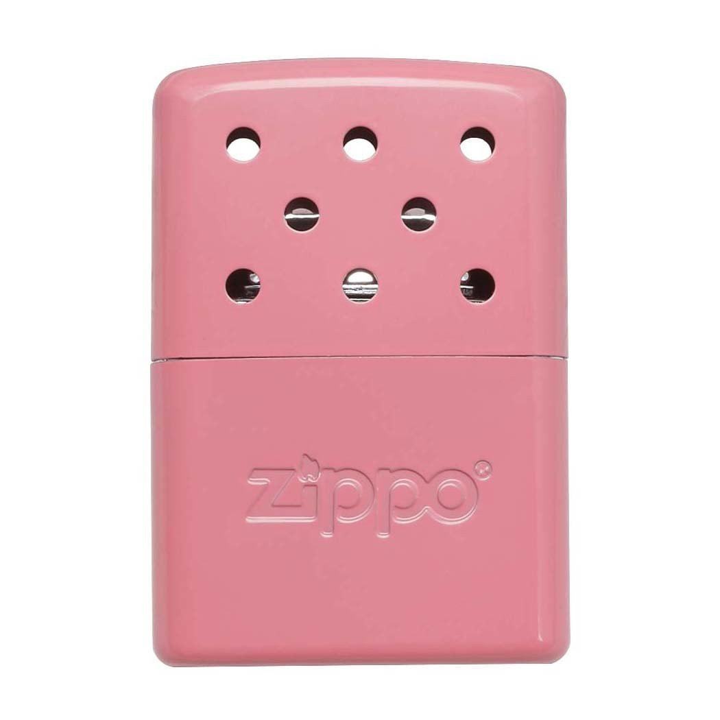 Front of Pink 6-Hour Refillable Hand Warmer