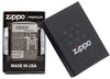 Zippo Newsprint Design Windproof Lighter in packaging