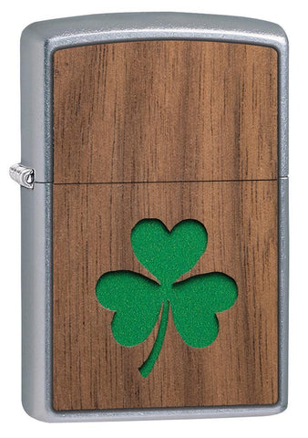 WOODCHUCK USA Clover Windproof Lighter 3/4 View