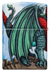 Back shot of Dragon Design 540 Color Windproof Lighter