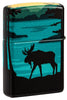 Back shot of Me Landscape Design 540 Color Windproof Lighter standing at a 3/4 angle