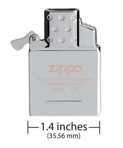 Butane Lighter Insert - Double Torch with size