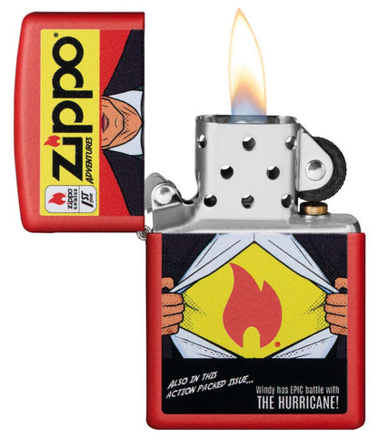 Zippo Comic Design