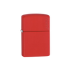 Classic Red Matte Zippo Logo