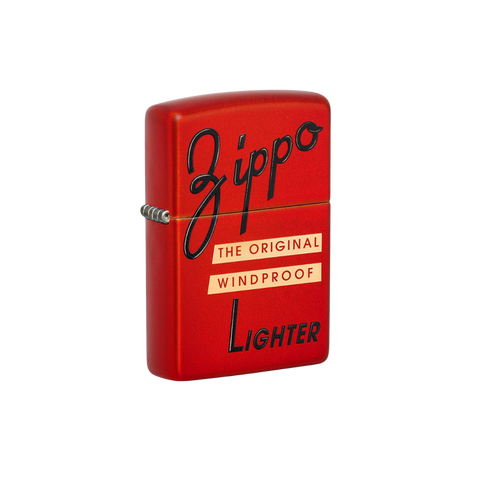 Zippo Red Box Top Design
