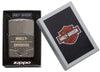 Harley-Davidson Armor  Black Ice Windproof Lighter in packaging
