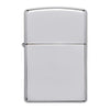Front view of Armor® High Polish Chrome Windproof Lighter
